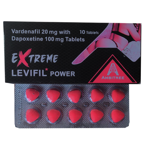 EXTREME LEVIFIL SUPER POWER Vardenafil+Dapoxetin Dual-Action-Hybridtabletten