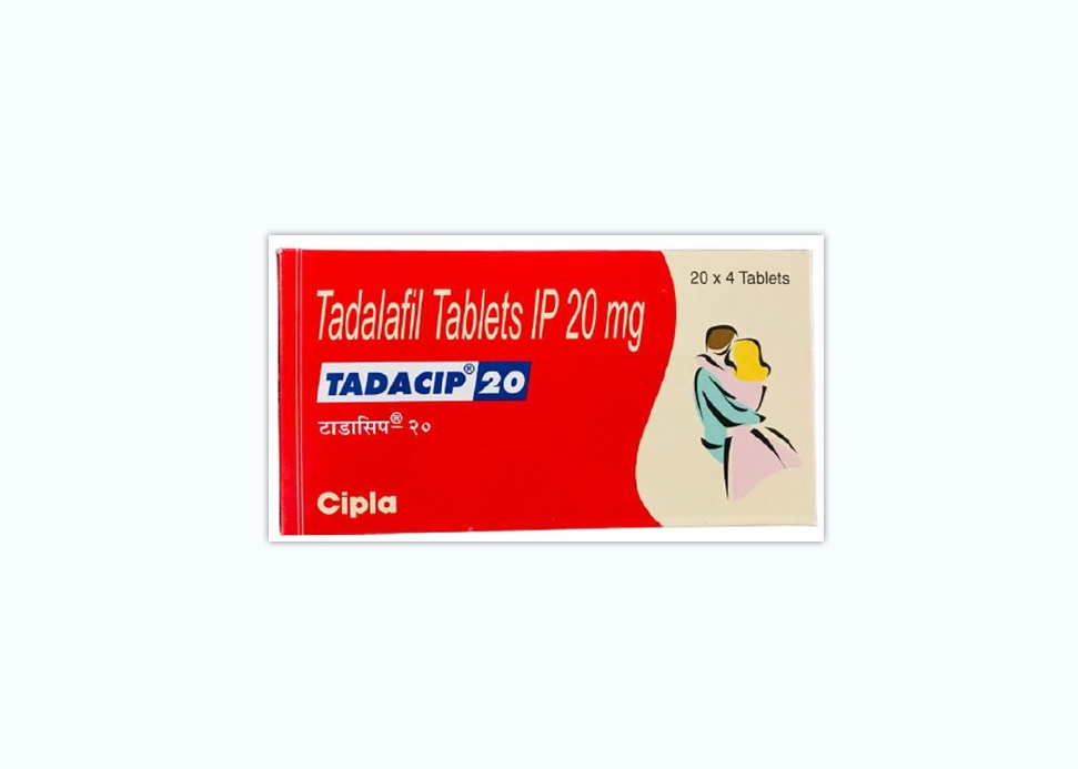Tadacip20 Tadalafil 20 mg Zur Behandlung der erektilen Dysfunktion bei Männern